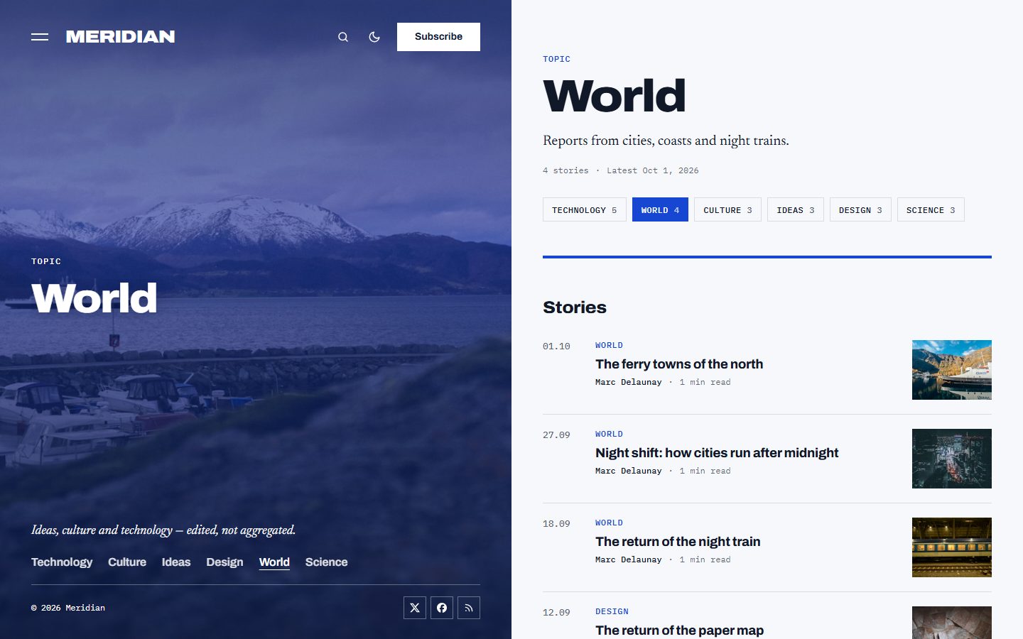 Cobalt: Topic pages