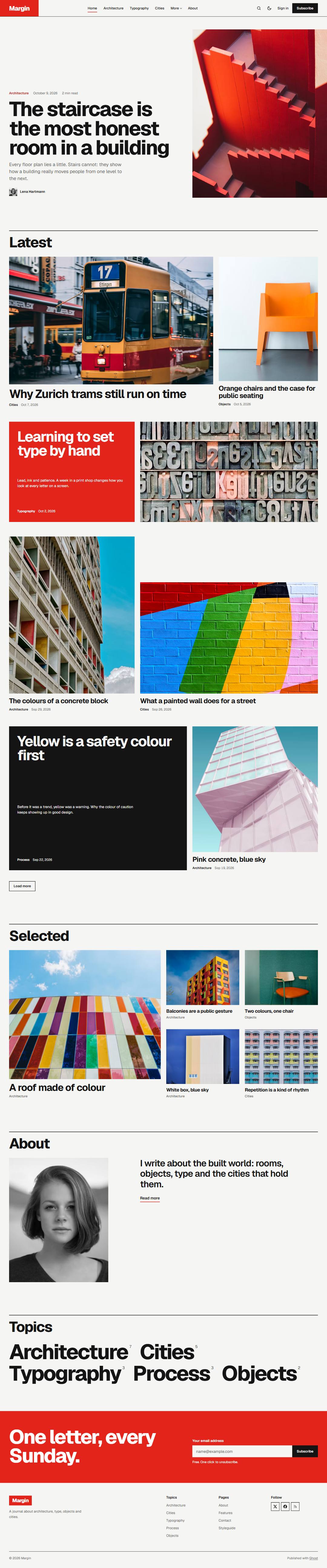 The complete Kontur demo homepage